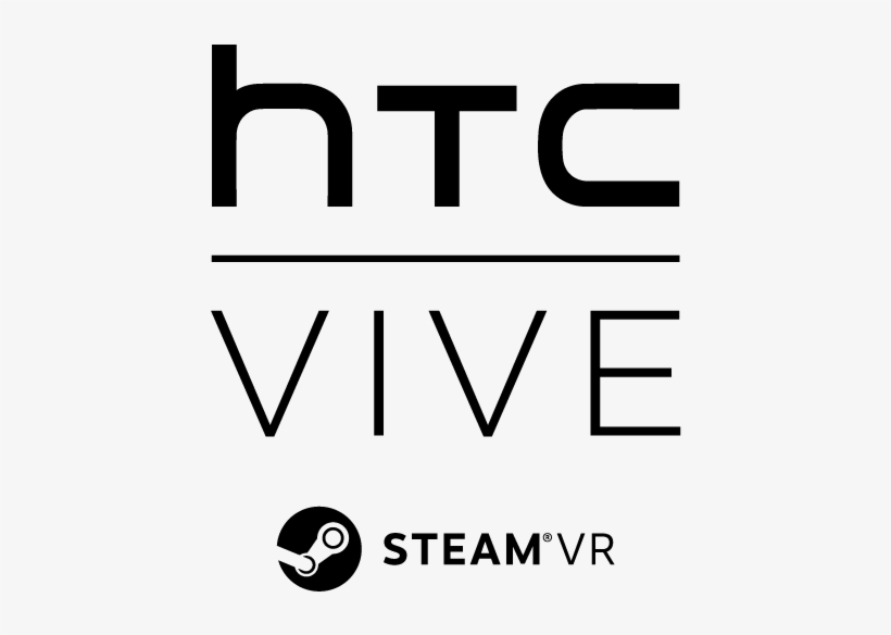 Htc Vive Has Thrown Their Hat In The Ring As A Viable - Htc Vive Steam Vr Logo, transparent png download