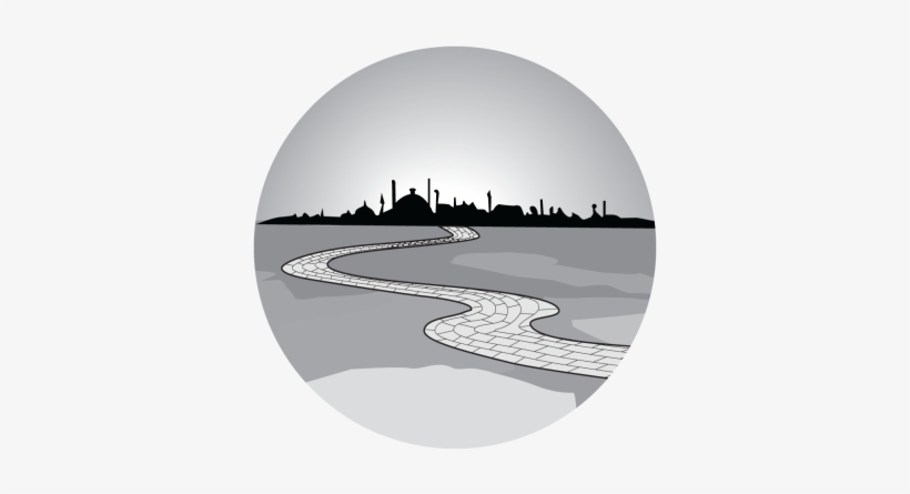 Yellow Brick Road Gobo - Glass, transparent png download