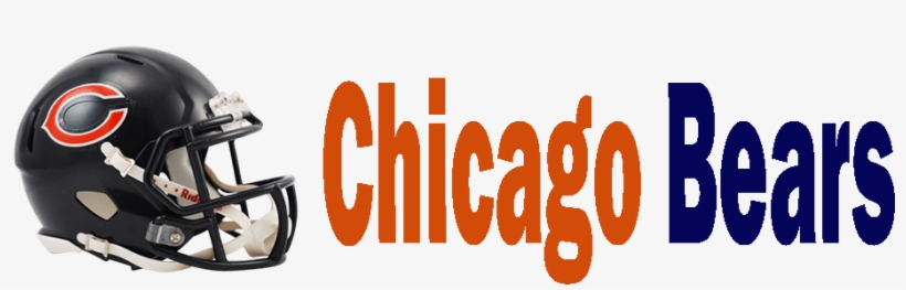 Best Place To Watch Chicago Bears Game Live Stream - Nfl Riddell Chicago Bears Mini Replica Helmet, transparent png download