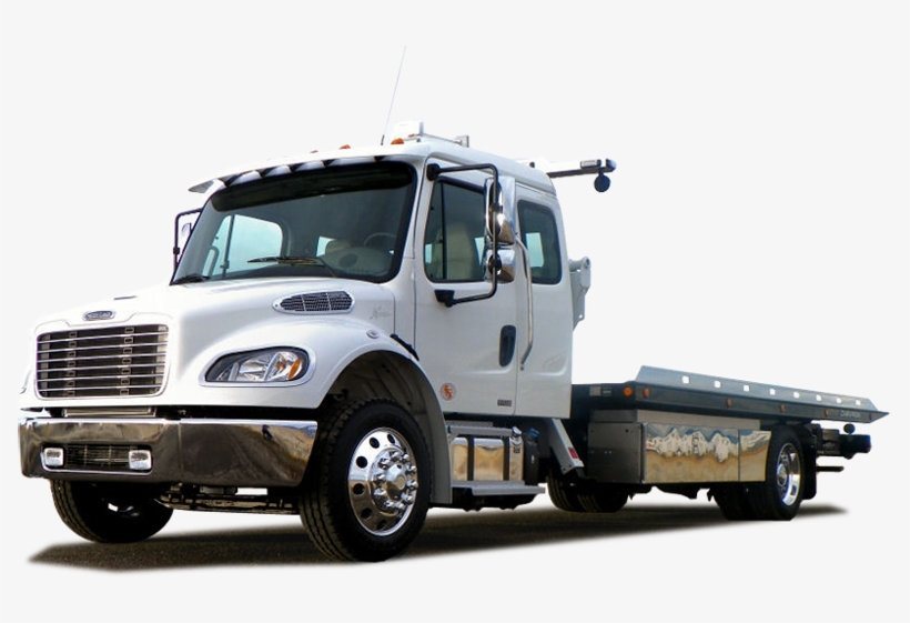 Image Of A Freightliner Tow Truck, Custom-built By - Freightliner Tow Truck Png, transparent png download