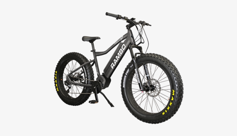 Rambo R1000xp G3 Carbon Fat Tire Electric Bike - Rambo Bike, transparent png download