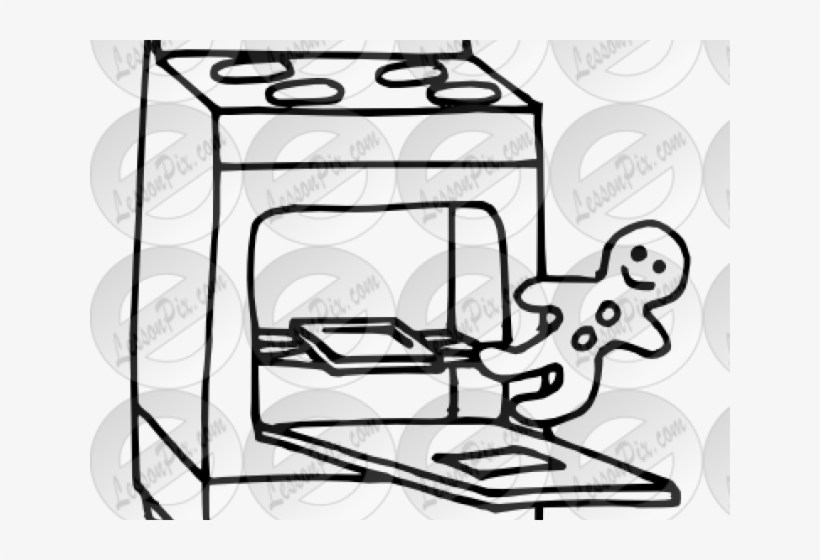 Gingerbread Clipart Oven, transparent png download