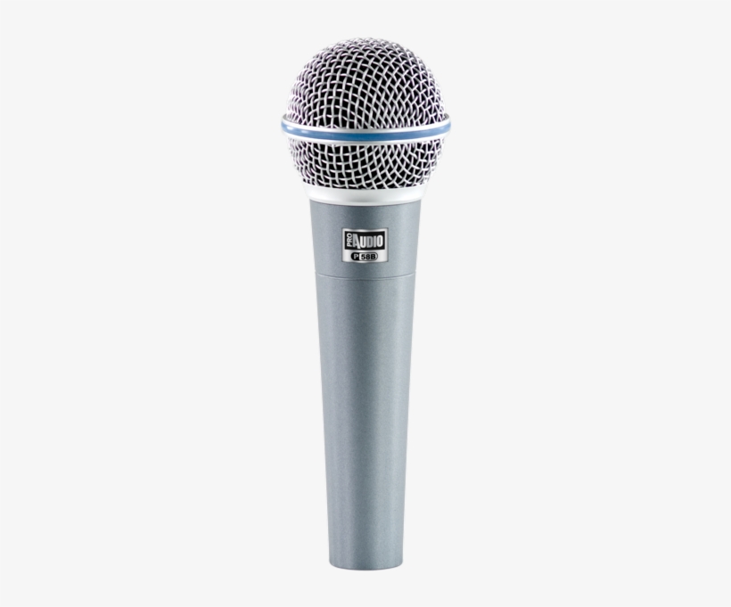 Proaudio Microphone, Stand & Cable Pack - Shure Rpw 118 Beta 58 Cartridge, transparent png download