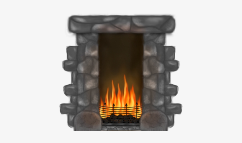 Fireplace - Hearth, transparent png download