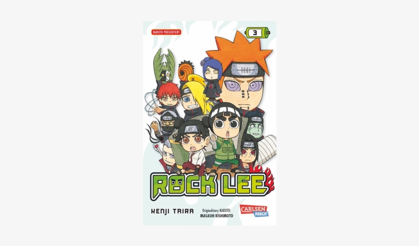 Rock Lee - Rock Lee Les Péripéties D Un Ninja, transparent png download