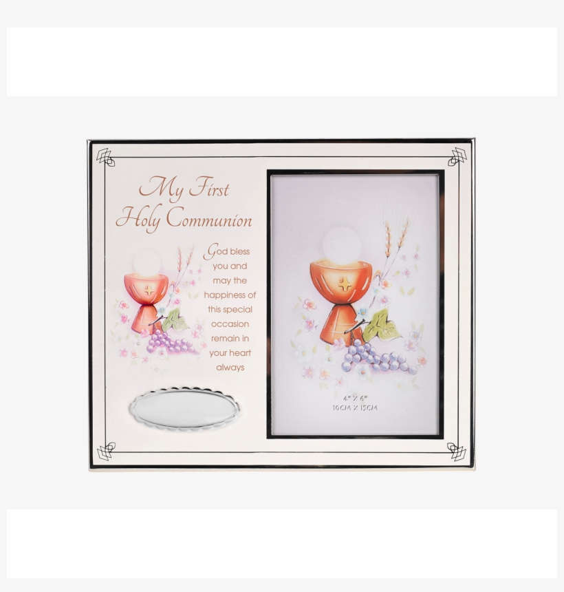 First Communion Photo Frame - Engraving, transparent png download