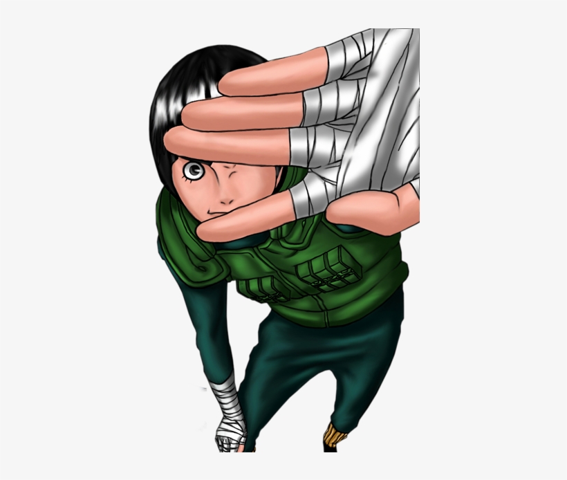 Over The Coming Weeks, Guy Tried A Number Of His Own - Rock Lee, transparent png download