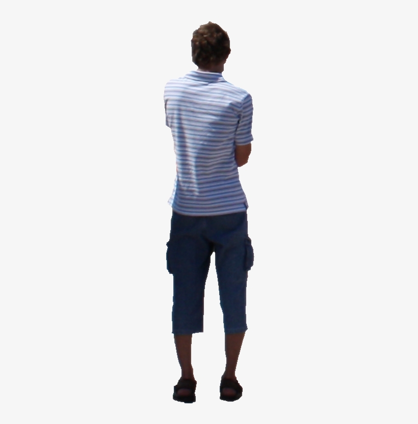 Persona De Espaldas Png, transparent png download