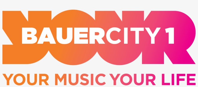 Bauer City1 Landscape Tagline Cmyk - Radio City 2 Logo, transparent png download