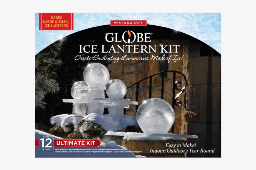 Globe Ice Latern Kit, transparent png download