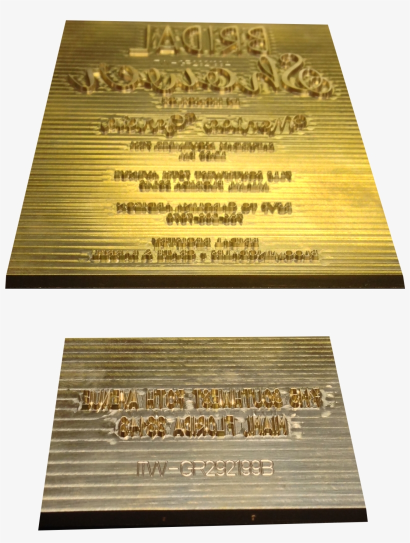 Gold Plates - Commemorative Plaque, transparent png download