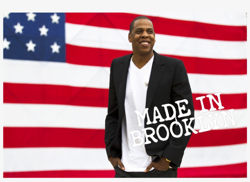 Jay Z Flag Made In Brooklyn T Shirts - Jay Z Made In America, transparent png download