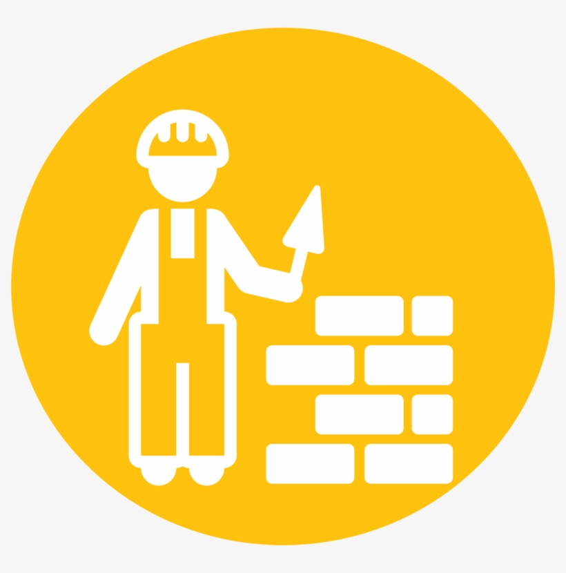Laborer Construction Worker Computer Icons Microsoft - Icon Maconnerie, transparent png download