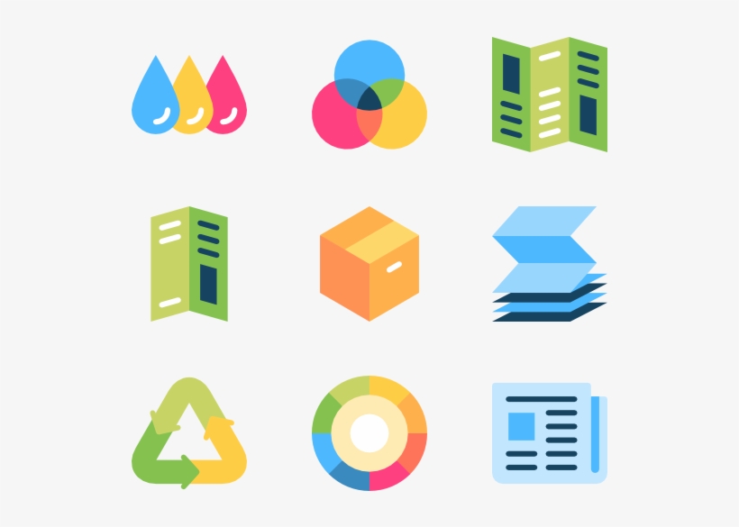 Print - Icon, transparent png download