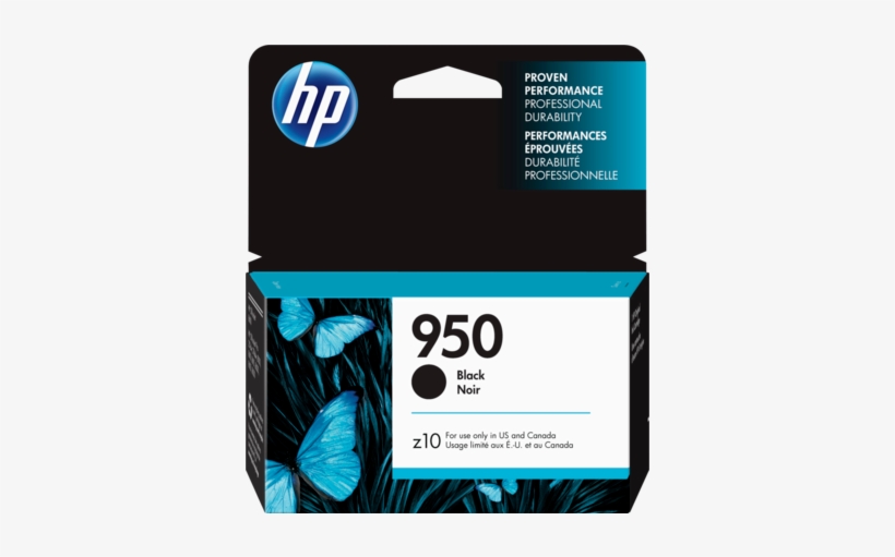 Hp 950 Black Original Ink Cartridge - Hp 950 Ink, transparent png download
