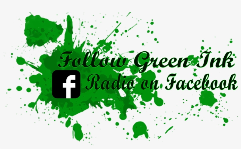 Green Ink Radio Facebook - Yellow Paint Splash Background, transparent png download