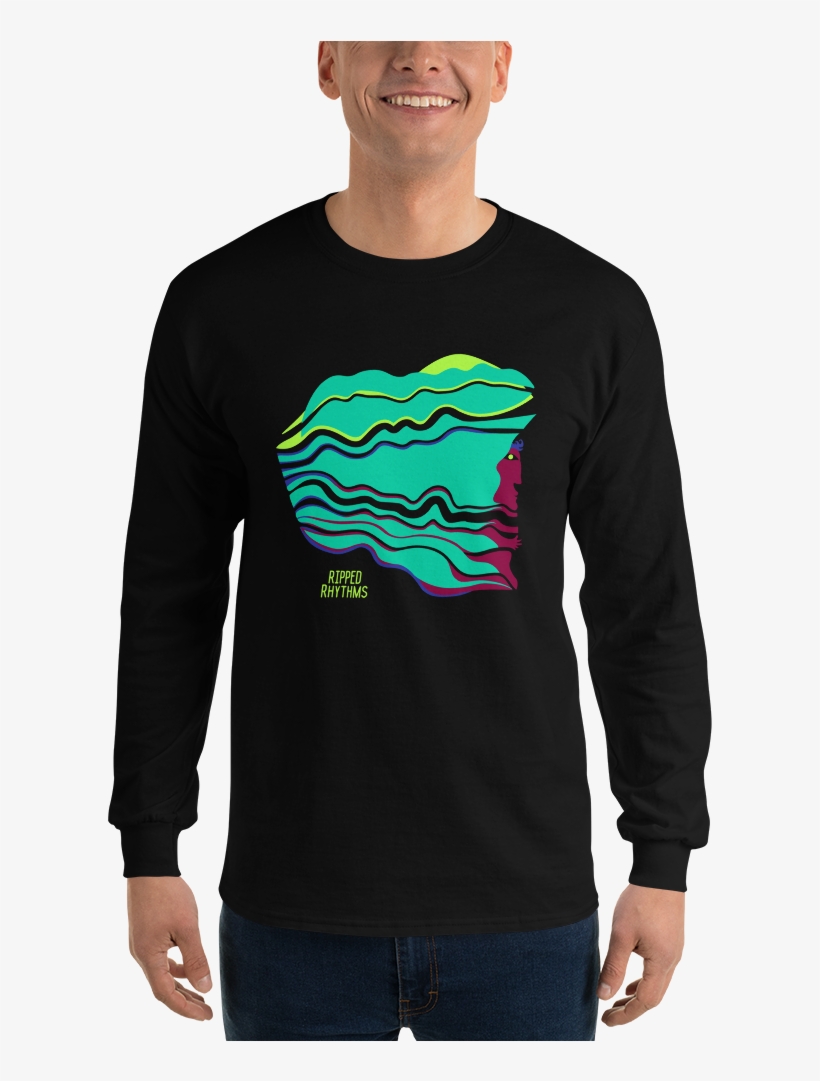 Long-sleeved T-shirt, transparent png download