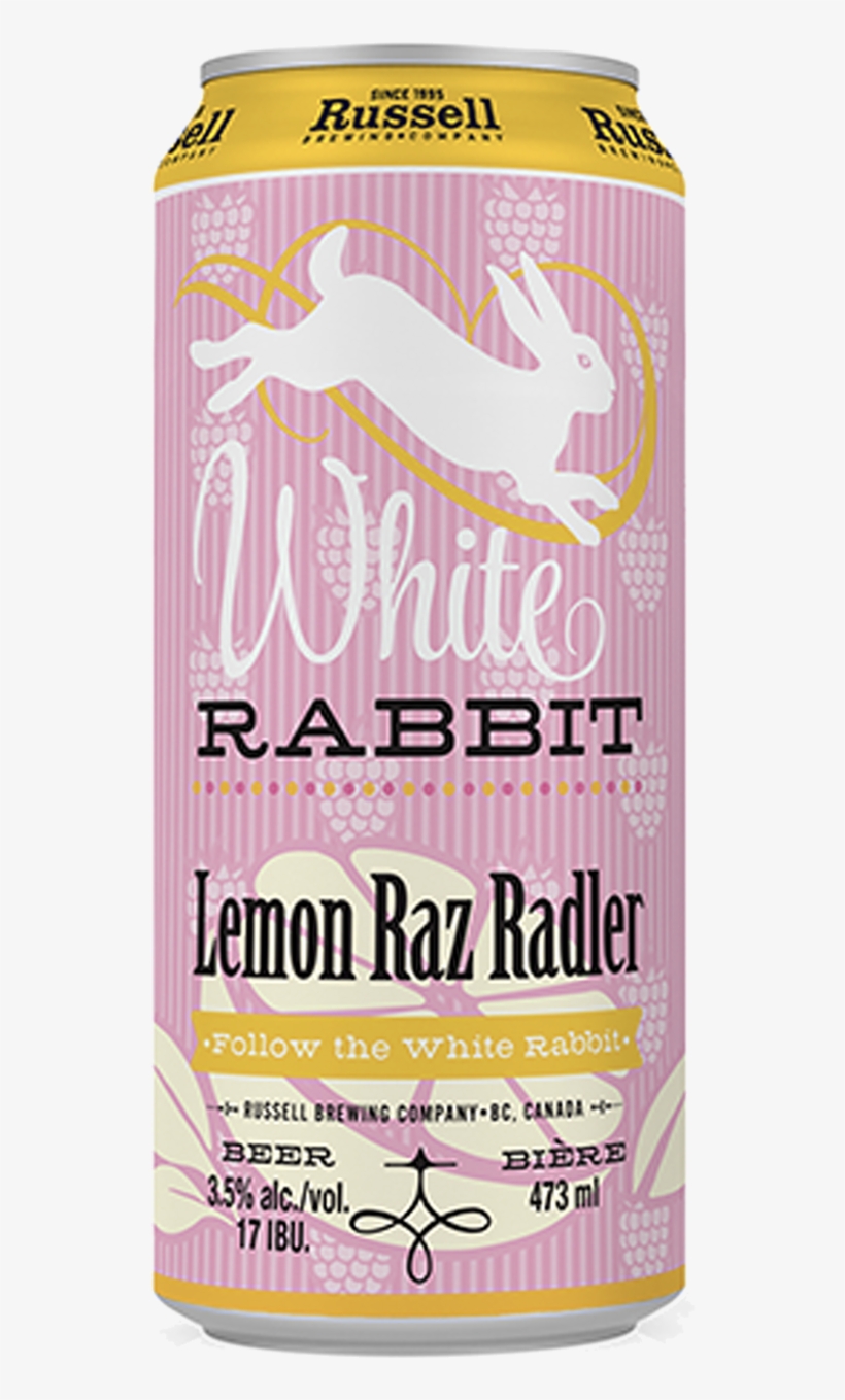 White Rabbit Lemon Raspberry Radler, transparent png download