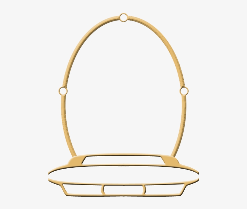 Gold Border - Picture Frame, transparent png download