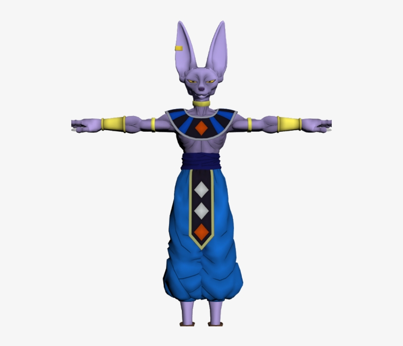 Beerus - Action Figure, transparent png download