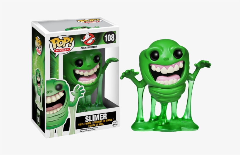 Ghostbusters Slimer Vinyl Toy - Funko Pop Ghostbusters Slimer, transparent png download