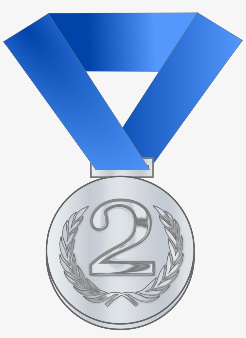 Medal Award Big Image Png - Silver Medal Clipart, transparent png download