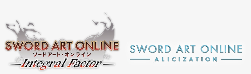 Sword Art Online - Sword Art Online Integral Factor Logo, transparent png download
