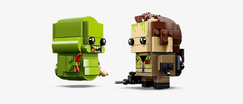 Peter Venkman™ & Slimer™ - Lego Brickheadz Ghostbusters, transparent png download