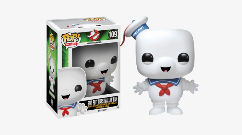 Funko Pop Ghostbusters Stay Puft Over-sized Action - Stay Puft Funko Pop, transparent png download