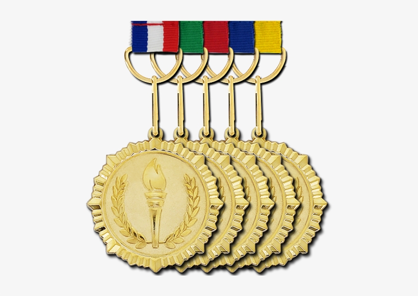 Gold Medal Background Png - Gold Medal, transparent png download
