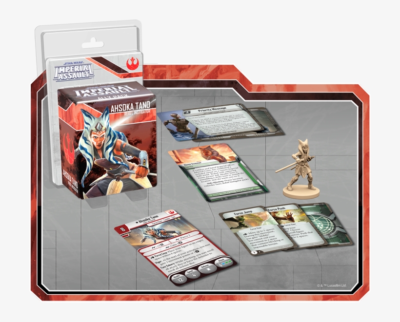 Ahsoka Tano Pack - Star Wars Imperial Assault Ahsoka Tano, transparent png download
