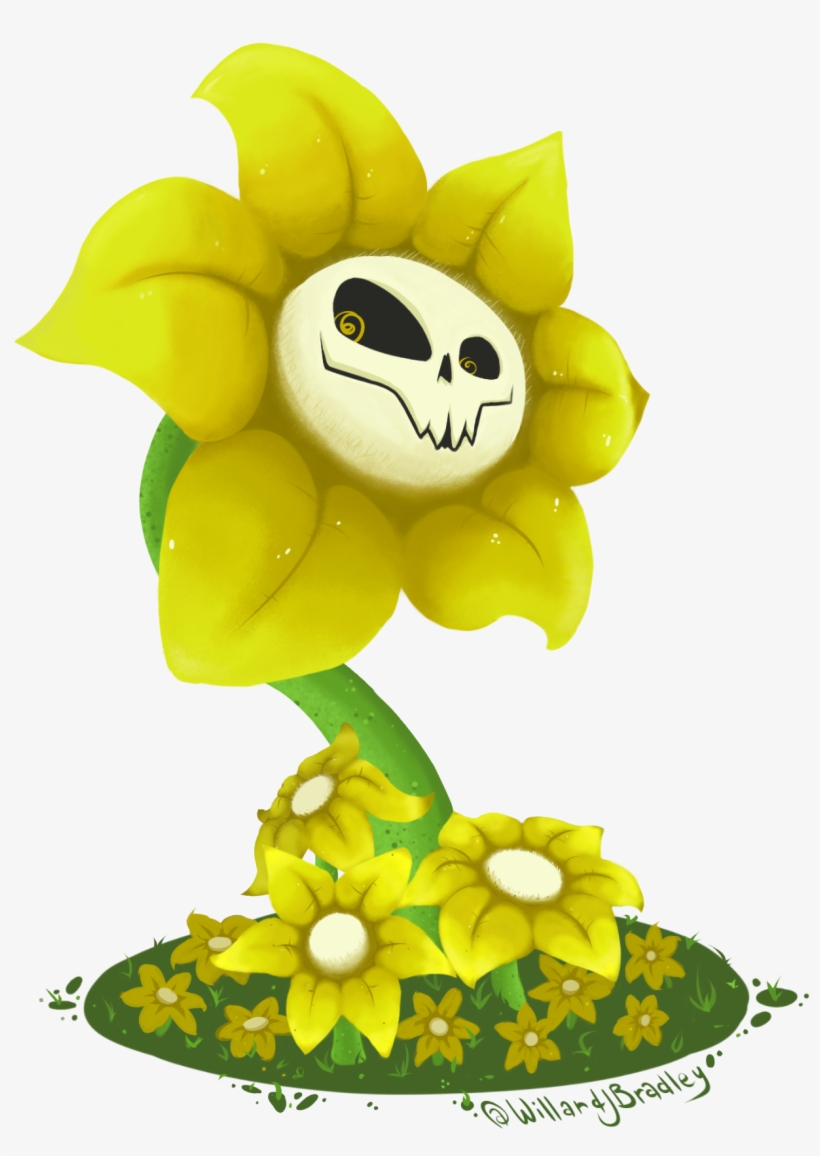 Inspired By Undertale - Sinflower Undertale Art, transparent png download