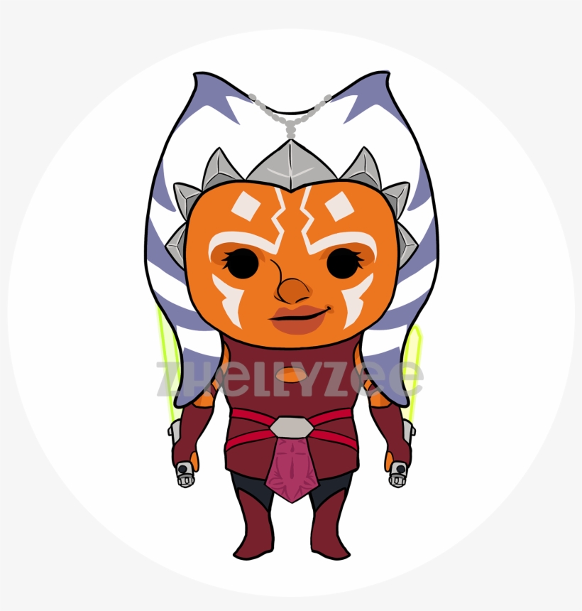 Ahsoka Tano Pillow Plush - Ahsoka Tano, transparent png download
