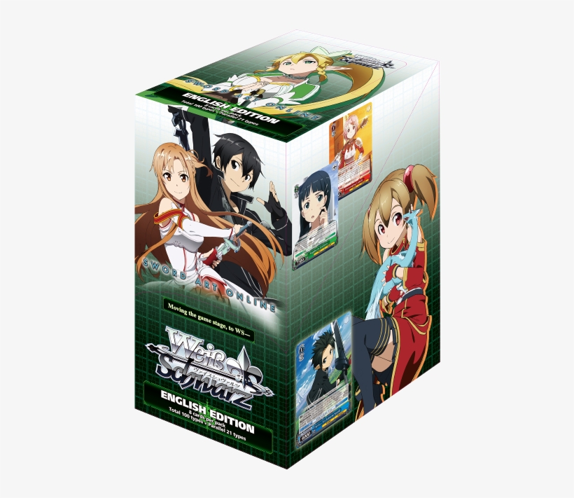 Weiss Schwarz Booster Pack Sword Art Online - Cdu Of, transparent png download
