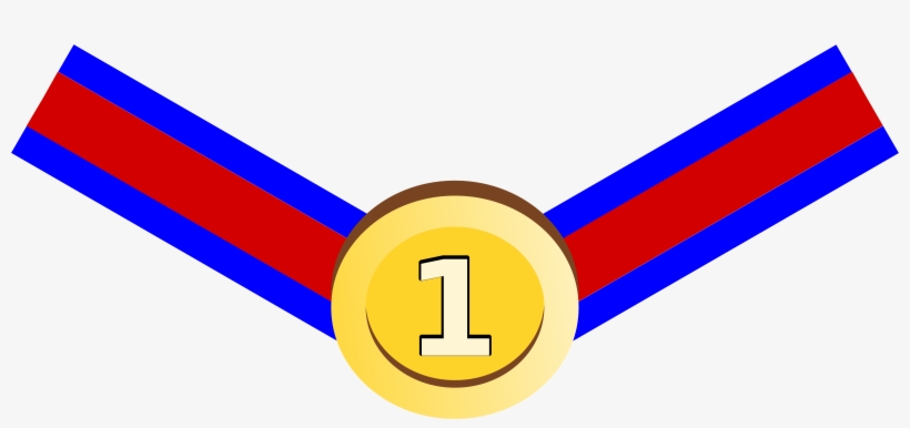 Clipart - Cartoon Medal Transparent Background, transparent png download