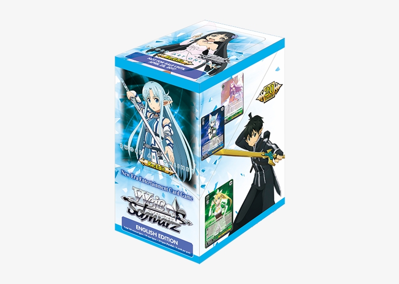 Sword Art Online - Weiss Schwarz Booster Box, transparent png download