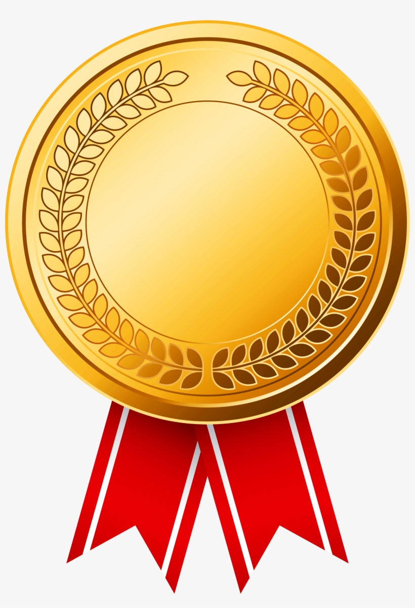 Gold Medal - Certified Medal Image Png, transparent png download