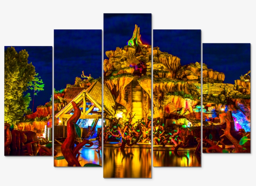 Splash Mountain Calm, transparent png download