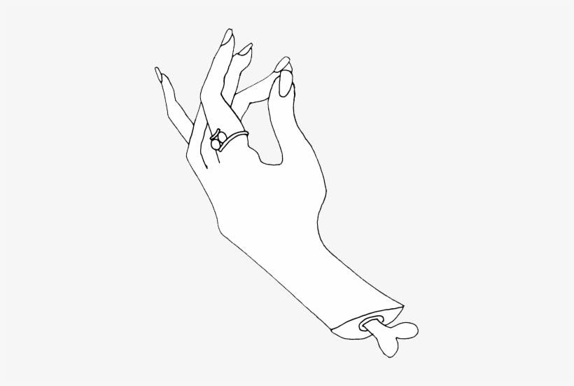 Lilac Hair And Septum Rings - Illustration, transparent png download