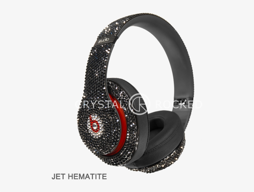 Beats Studio3 Wireless Over‑ear Headphones Swarovski - Headphones, transparent png download