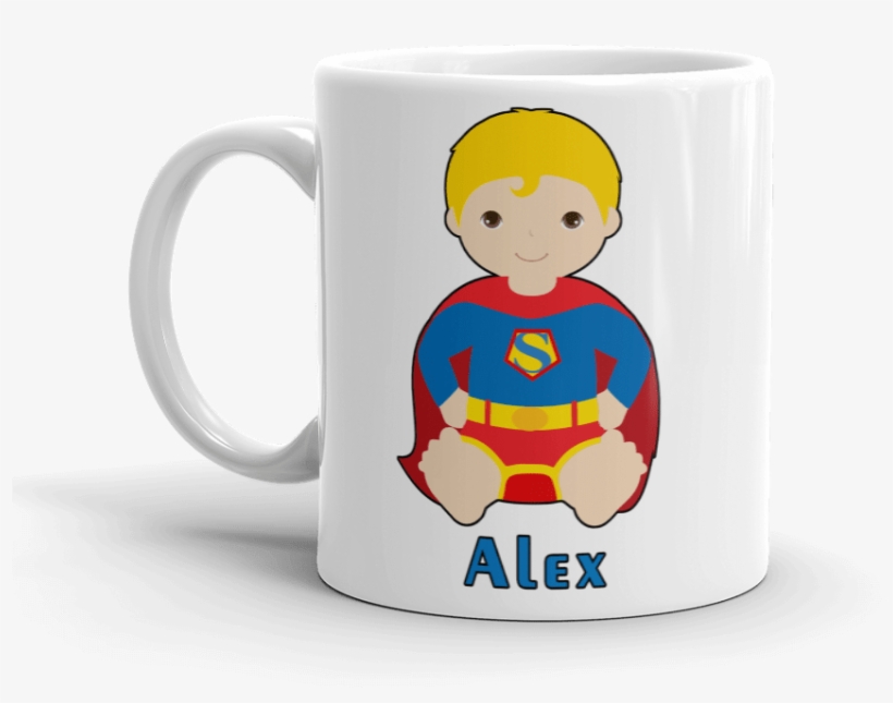 Super Man Kid Mug - Michael Steddum Brittany Double Brittany 11oz Coffee, transparent png download