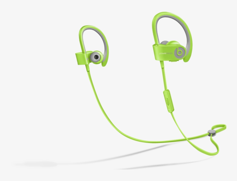 Beats By Dr - Beats By Dr Dre Powerbeats 2 Wireless In-ear Headphone, transparent png download