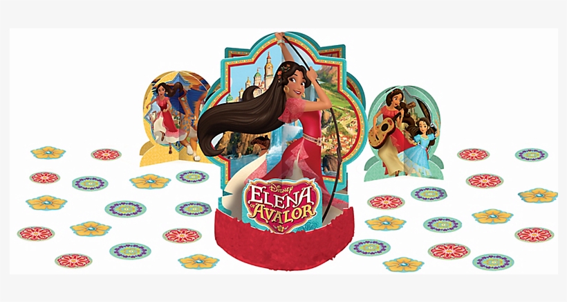 2 Of 4 Princess Elena Of Avalor Table Decorating Kit~girls - Elena Of Avalor Decorating Kit Birthday Party Supplies, transparent png download