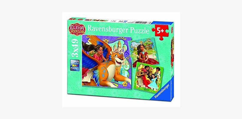 Ravensburger Elena De Avalor Puzzle Triple 3x49 Piezas, transparent png download
