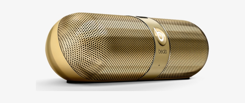 Beats Pill Png - Beats Pill Gloss Gold, transparent png download