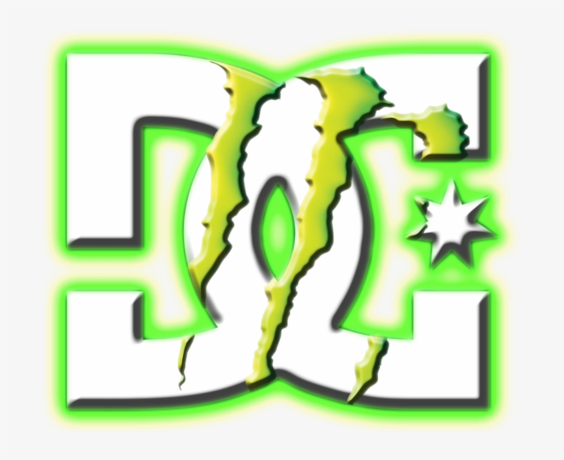 Image Detail For Dc Monster Logo By ~xeg Fresh On Deviantart - Logo Monster Energy Png, transparent png download