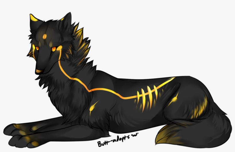 Crimson Wolf Auction Open By Butt Adopts-d60fi73 - Crimson Wolf, transparent png download