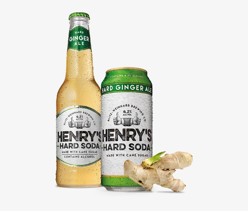 Putting The "ale" Back Into Ginger Ale - Henrys Hard Soda, Ginger Ale - 16 Fl Oz, transparent png download