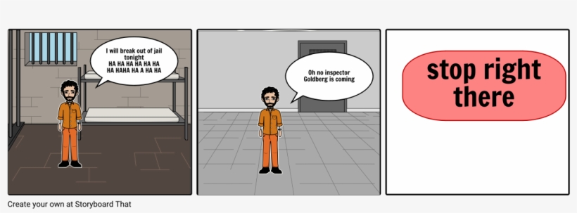 Inspector Goldberg Kicks Mean Mans Butt - Man, transparent png download