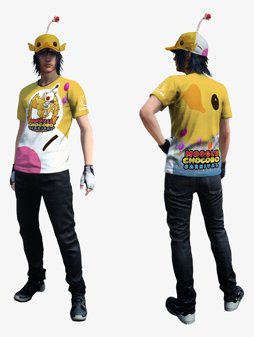 Never Miss A Moment - Moogle Chocobo Carnival Shirt, transparent png download
